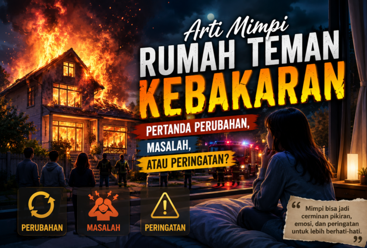 Arti Mimpi Rumah Teman Kebakaran, Pertanda Perubahan, Masalah, atau Peringatan